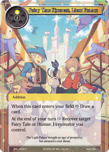 L1 Starter Deck - Fairy Tale Force — Force of Will set prices