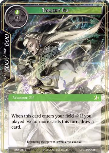 Torrent Elf (SDL4-008), L1 Starter Deck - Swarming Elves — Force of Will card price