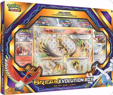 BREAK Evolution Box [Ho-oh and Lugia], XY - Fates Collide — Pokémon sealed product price