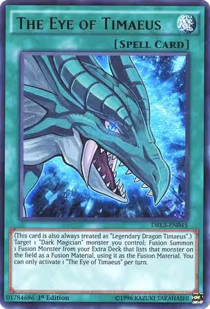 The Eye of Timaeus (DRL3-EN045), Dragons of Legend: Unleashed — Yu-Gi-Oh! card price