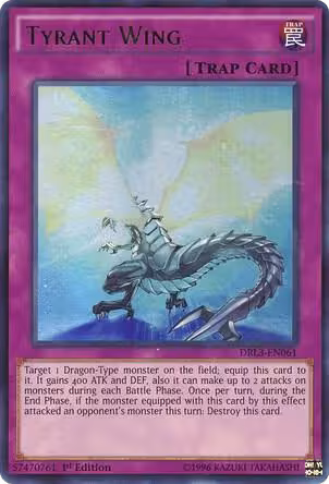 Tyrant Wing (DRL3-EN061), Dragons of Legend: Unleashed — Yu-Gi-Oh! card price