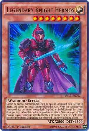 Legendary Knight Hermos (DRL3-EN062), Dragons of Legend: Unleashed — Yu-Gi-Oh! card price