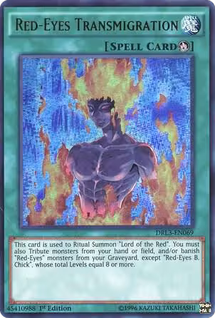 Red-Eyes Transmigration (DRL3-EN069), Dragons of Legend: Unleashed — Yu-Gi-Oh! card price