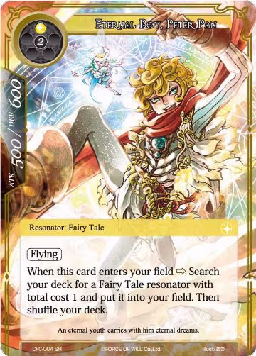 Eternal Boy, Peter Pan (CFC-004), Curse of the Frozen Casket — Force of Will card price