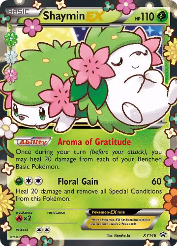 Shaymin EX (XY148), XY Promos — Pokémon card price