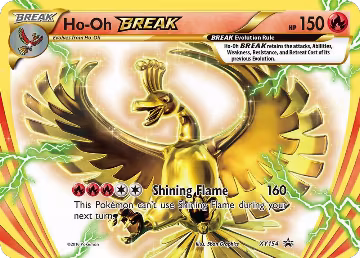 Ho-Oh BREAK (XY154), XY Promos — Pokémon card price