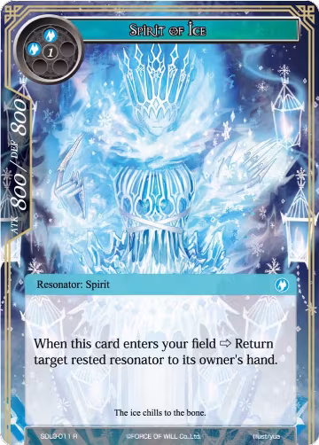 Spirit of Ice (SDL3-011) — card price