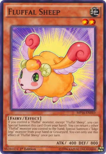 Fluffal Sheep (MP16-EN010), 2016 Mega-Tins Mega Pack — Yu-Gi-Oh! card price