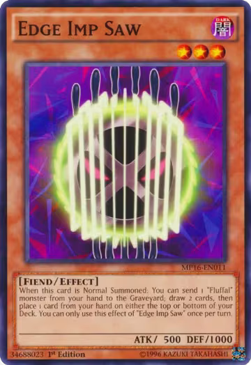 Edge Imp Saw (MP16-EN011), 2016 Mega-Tins Mega Pack — Yu-Gi-Oh! card price