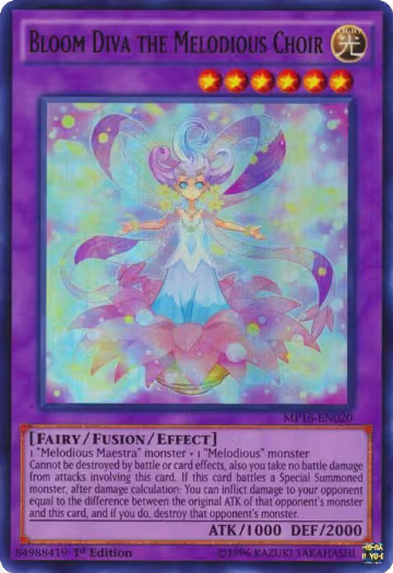 Bloom Diva the Melodious Choir (MP16-EN020), 2016 Mega-Tins Mega Pack — Yu-Gi-Oh! card price