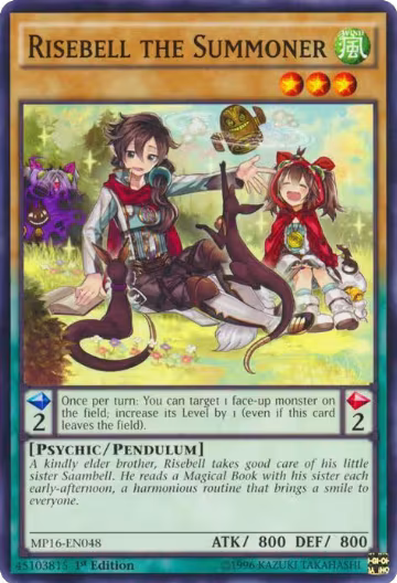 Risebell the Summoner (MP16-EN048), 2016 Mega-Tins Mega Pack — Yu-Gi-Oh! card price