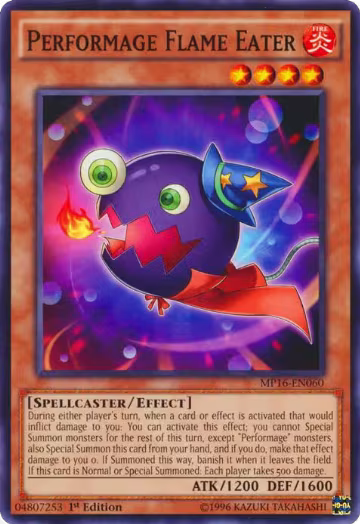Performage Flame Eater (MP16-EN060), 2016 Mega-Tins Mega Pack — Yu-Gi-Oh! card price