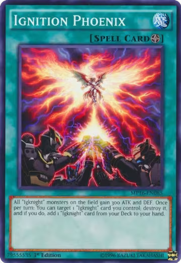 Ignition Phoenix (MP16-EN085), 2016 Mega-Tins Mega Pack — Yu-Gi-Oh! card price