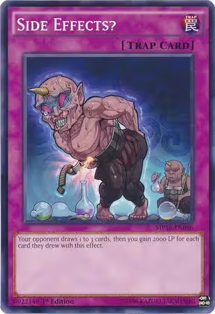 Side Effects? (MP16-EN096), 2016 Mega-Tins Mega Pack — Yu-Gi-Oh! card price