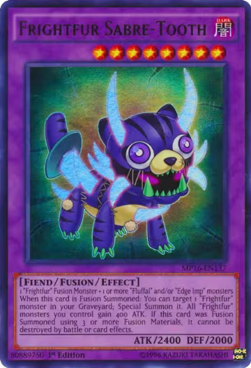 Frightfur Sabre-Tooth (MP16-EN137), 2016 Mega-Tins Mega Pack — Yu-Gi-Oh! card price