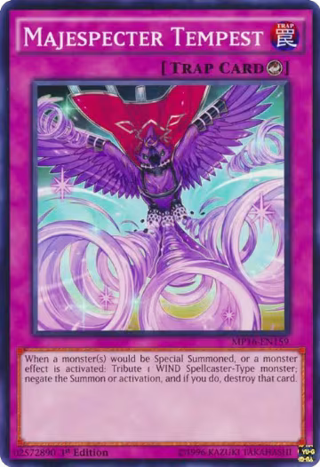 Majespecter Tempest (MP16-EN159), 2016 Mega-Tins Mega Pack — Yu-Gi-Oh! card price