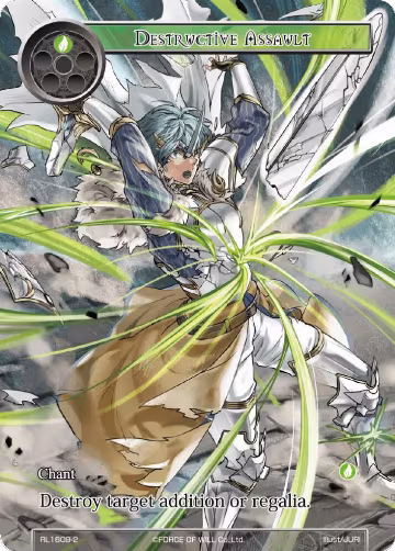 Destructive Assault (RL1609-2), Promo Cards — Force of Will card price