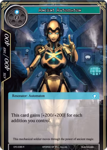 Ancient Automaton (CFC-036), Curse of the Frozen Casket — Force of Will card price