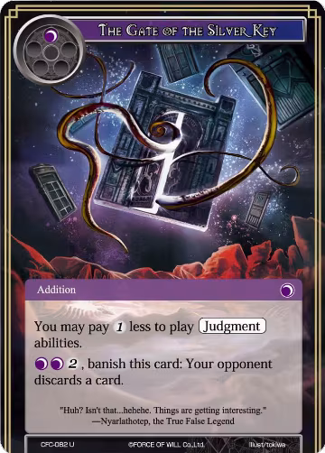 The Gate of the Silver Key (CFC-082), Curse of the Frozen Casket — Force of Will card price