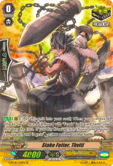 Stake Fetter, Thviti (SP) (G-BT08/S20EN), G-BT08: Absolute Judgment — Vanguard card price