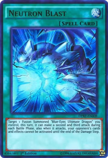 Neutron Blast (DPRP-EN008), Duelist Pack: Rivals of the Pharaoh — Yu-Gi-Oh! card price