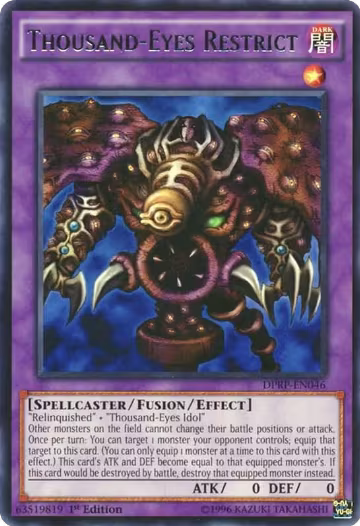 Thousand-Eyes Restrict (DPRP-EN046) — card price