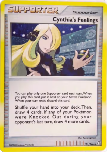 Cynthia's Feelings - 131/146 (Cosmos Holofoil) (131/146), Miscellaneous Cards & Products — Pokémon card price