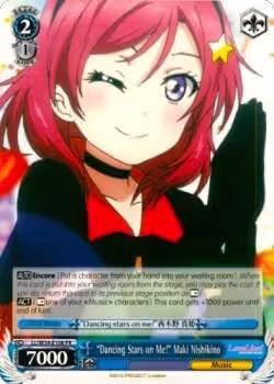 "Dancing Stars on Me!" Maki Nishikino (LL/W34-E108 PR) — card price