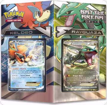 Battle Arena Decks: Keldeo EX vs Rayquaza EX, XY - Steam Siege — Pokémon sealed product price