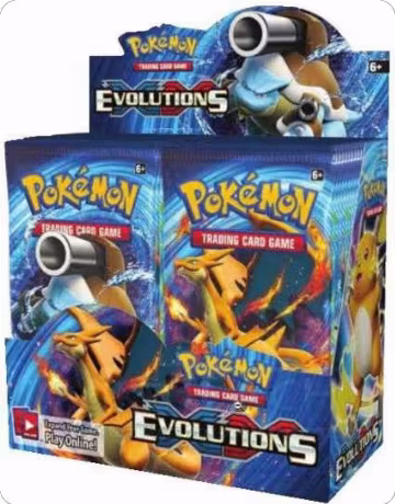 XY Evolutions Booster Box, XY - Evolutions — Pokémon sealed product price