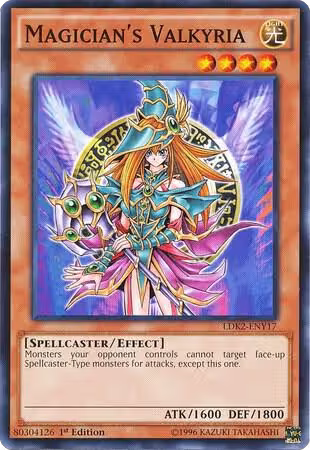 Magician's Valkyria (LDK2-ENY17), Legendary Decks II — Yu-Gi-Oh! card price