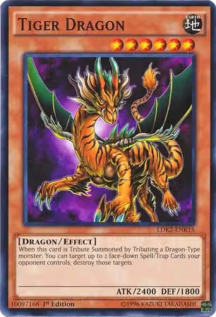 Tiger Dragon (LDK2-ENK15), Legendary Decks II — Yu-Gi-Oh! card price