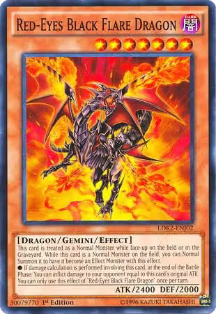 Red-Eyes Black Flare Dragon (LDK2-ENJ02), Legendary Decks II — Yu-Gi-Oh! card price