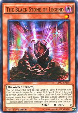 The Black Stone of Legend (LDK2-ENJ05), Legendary Decks II — Yu-Gi-Oh! card price