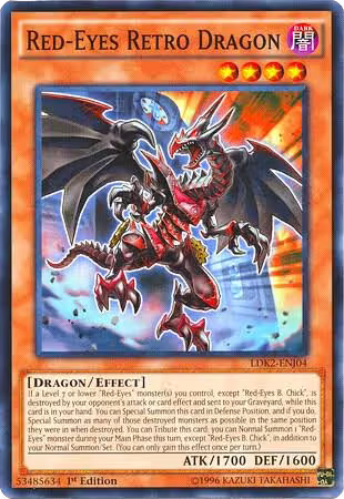 Red-Eyes Retro Dragon (LDK2-ENJ04), Legendary Decks II — Yu-Gi-Oh! card price
