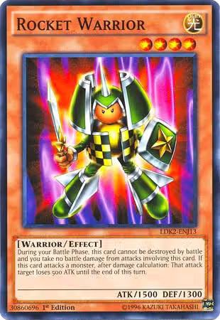 Rocket Warrior (LDK2-ENJ13), Legendary Decks II — Yu-Gi-Oh! card price