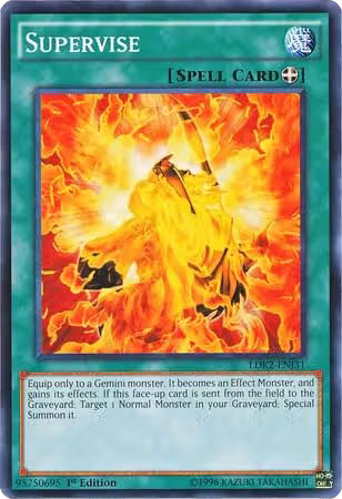Supervise (LDK2-ENJ31), Legendary Decks II — Yu-Gi-Oh! card price