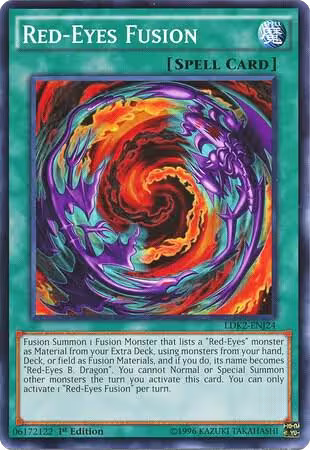 Red-Eyes Fusion (LDK2-ENJ24), Legendary Decks II — Yu-Gi-Oh! card price