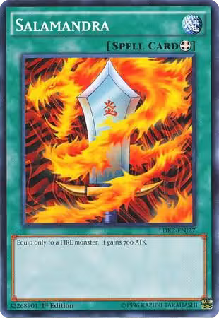Salamandra (LDK2-ENJ27), Legendary Decks II — Yu-Gi-Oh! card price