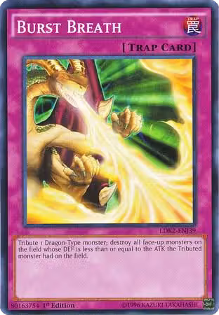 Burst Breath (LDK2-ENJ39), Legendary Decks II — Yu-Gi-Oh! card price