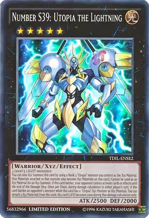 Number S39: Utopia the Lightning (TDIL-ENSE2), The Dark Illusion — Yu-Gi-Oh! card price