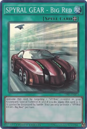 SPYRAL GEAR - Big Red (TDIL-ENSE4), The Dark Illusion — Yu-Gi-Oh! card price
