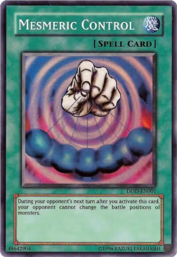 Mesmeric Control (EU) (DOD-EN001), Dawn of Destiny Xbox — Yu-Gi-Oh! card price