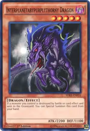 Interplanetarypurplythorny Dragon (SDKS-EN016), Structure Deck: Seto Kaiba — Yu-Gi-Oh! card price