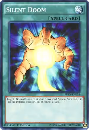 Silent Doom (SDKS-EN024), Structure Deck: Seto Kaiba — Yu-Gi-Oh! card price