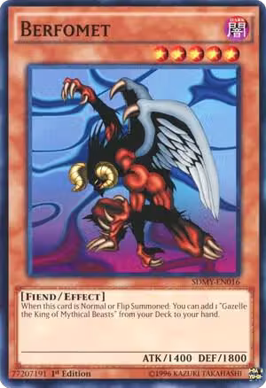 Berfomet (SDMY-EN016), Structure Deck: Yugi Muto — Yu-Gi-Oh! card price