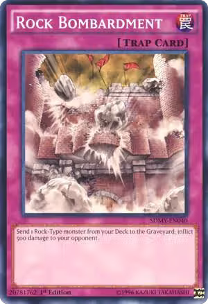 Rock Bombardment (SDMY-EN040), Structure Deck: Yugi Muto — Yu-Gi-Oh! card price