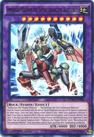 Imperion Magnum the Superconductive Battlebot (SDMY-EN041) — card price