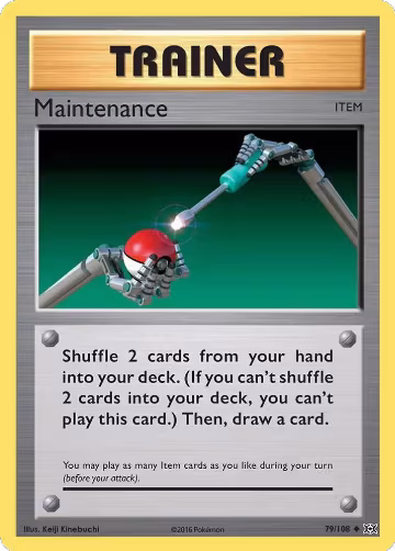 Maintenance (79/108), XY - Evolutions — Pokémon card price