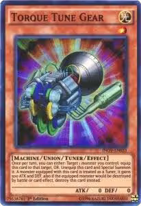 Torque Tune Gear (INOV-EN033), Invasion: Vengeance — Yu-Gi-Oh! card price